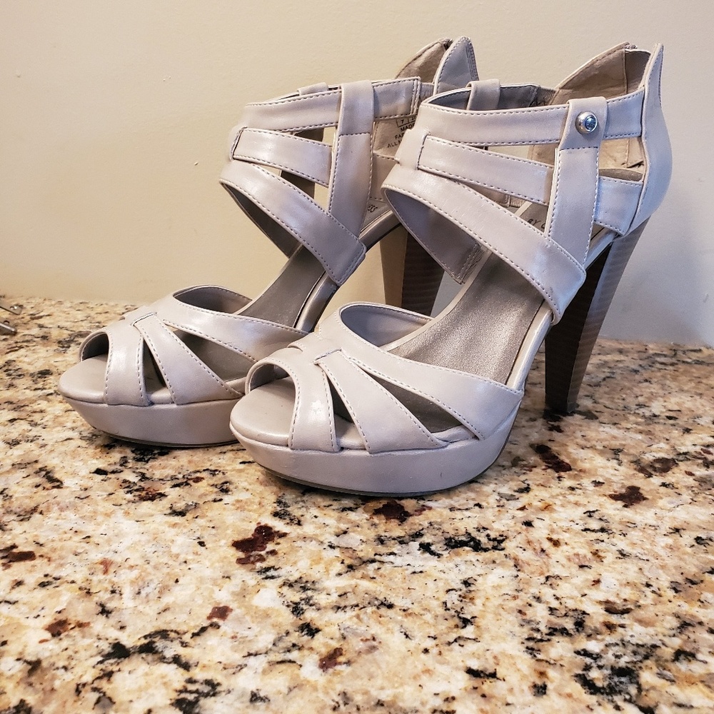 G by Guess Taupe Heels